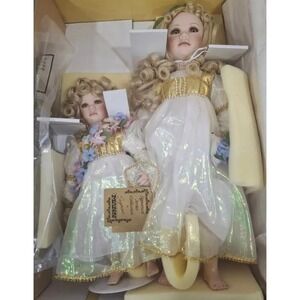 Vintage Signature Series Collection By Seymour Mann "Faith & Charity" Porcelain
